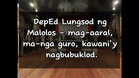 DepEd Lungsod ng Malolos March .